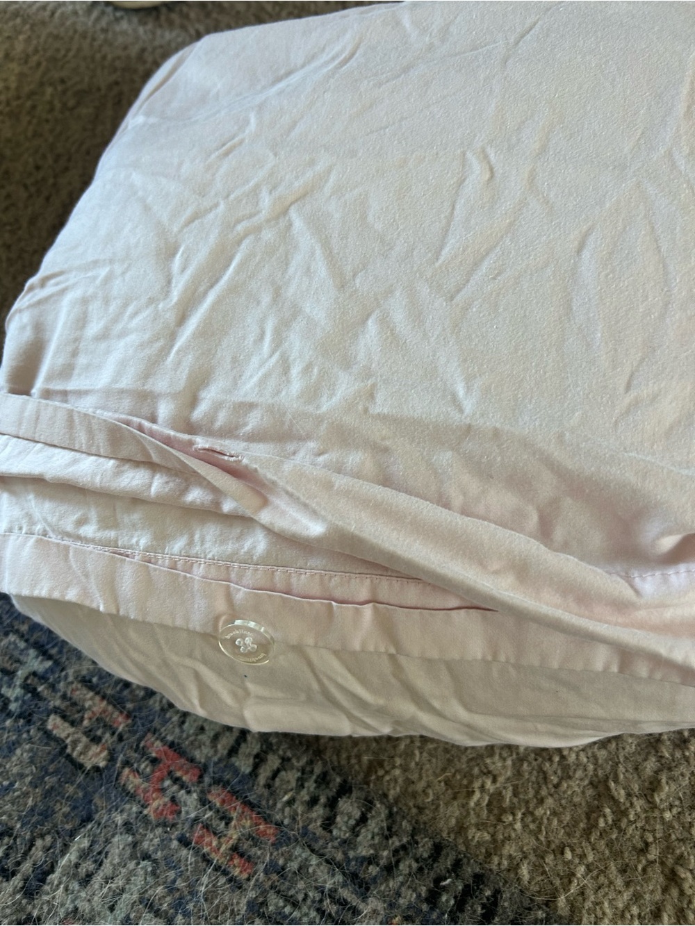Brooklinen Queen Duvet Cover - Rose